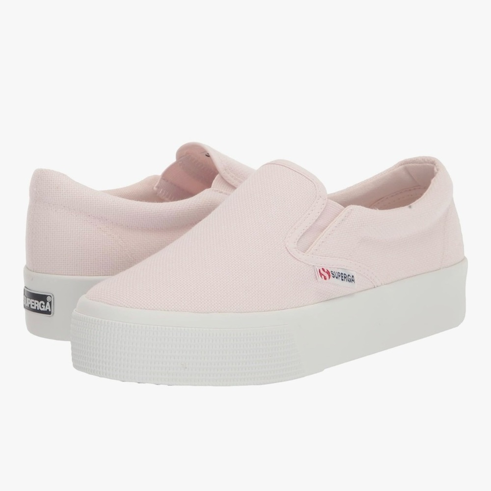 Superga Women's Light Pink Slip-On Sneakers - Cotu 2306 Sneaker